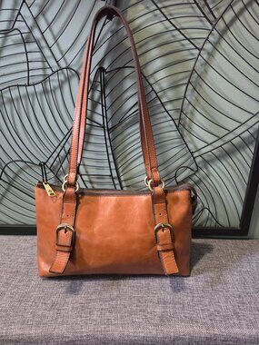 Patricia Nash | Brietta Biscuit Leather Bag